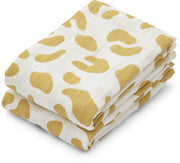 2 langes en mousseline de coton biologique jojoba Lewis - Liewood - The Cool Republic