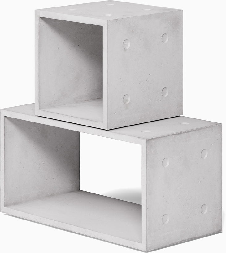 2 modules de rangement 1M + 1L Dice - Lyon Béton - The Cool Republic