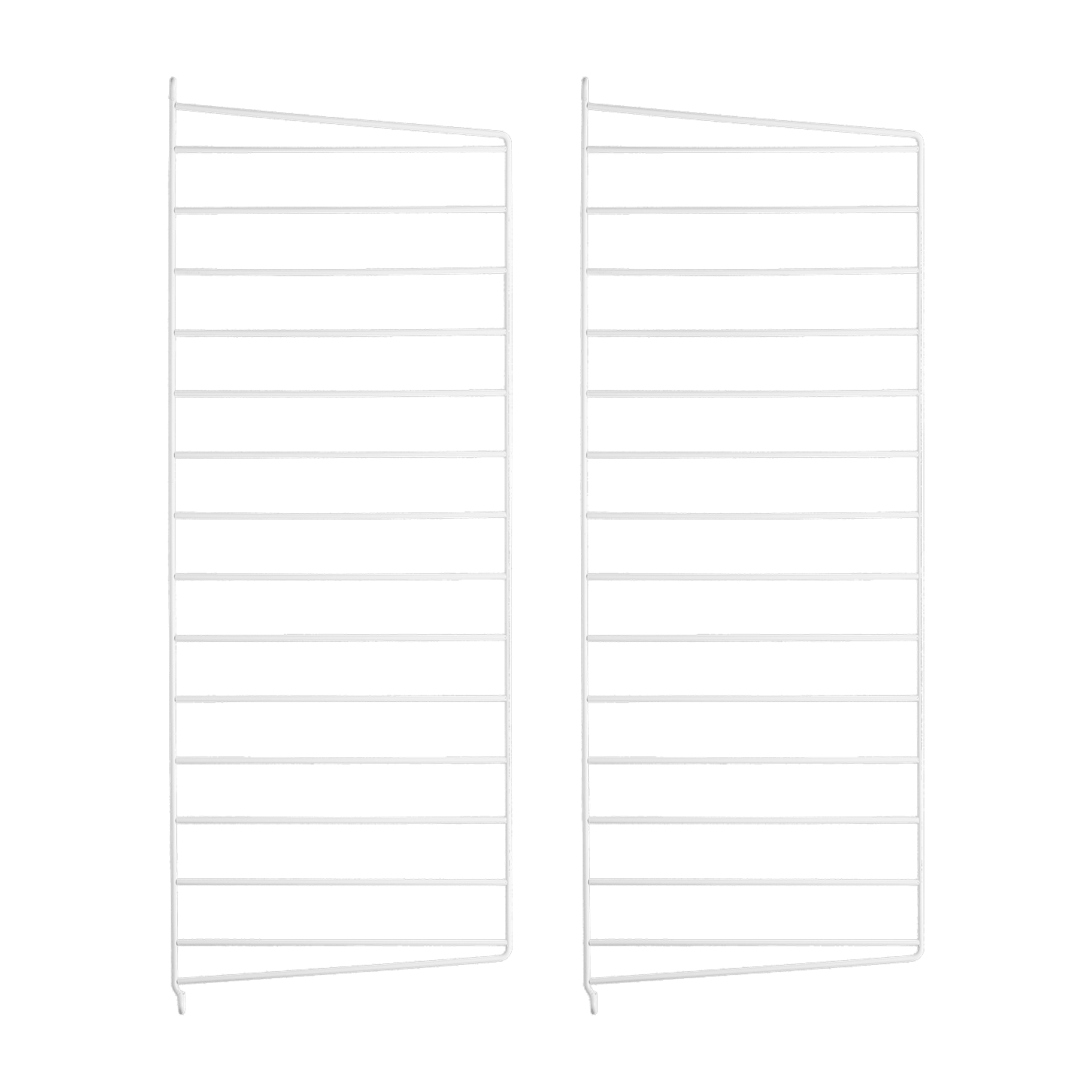 2 Montants blancs à fixer 30x75 cm - String furniture - The Cool Republic