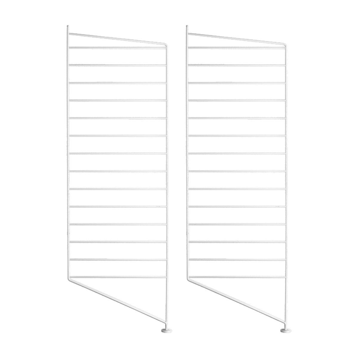 2 Montants blancs à poser 30x85 cm - String furniture - The Cool Republic