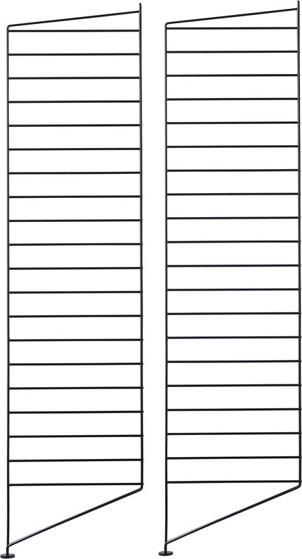 2 Montants noirs à poser 30x115 cm - String furniture - The Cool Republic