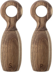 2 Moulins sel et poivre en bois Scandi - Bloomingville - The Cool Republic