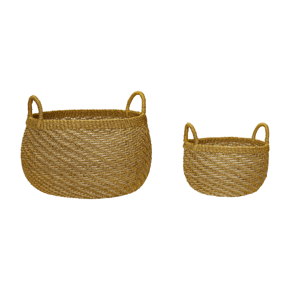 Solar Baskets (Set Of 2) - Hübsch - The Cool Republic