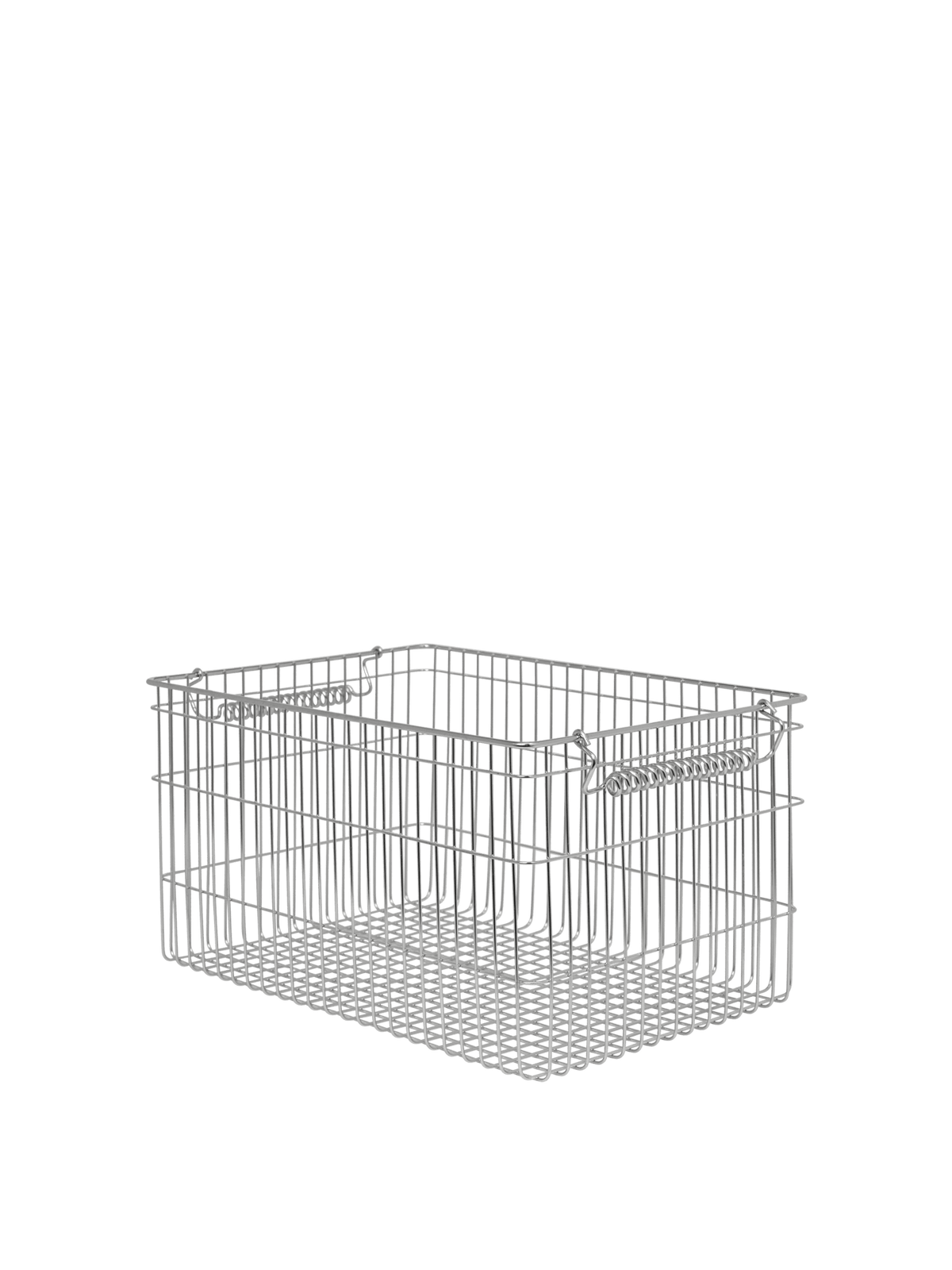 2 Paniers en acier gris 26,2 x 36,2 x 20,2 cm Cala - Ferm Living - The Cool Republic