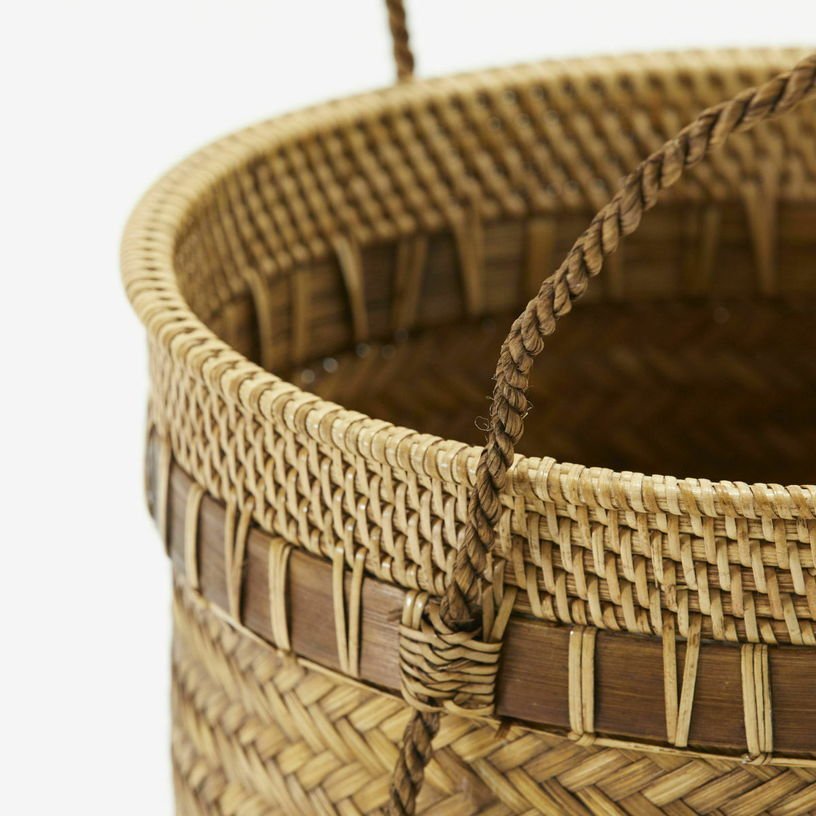 2 Paniers en bambou naturel Balie - House Doctor - The Cool Republic