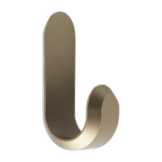 Gold aluminum coat hook Curve - Normann Copenhagen - The Cool Republic