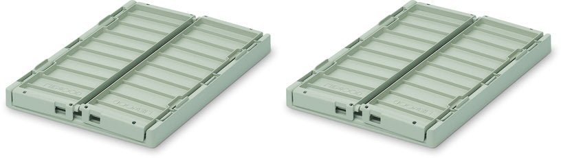 2 petites boites de rangement menthe poivrée Weston Storage Box - Liewood - The Cool Republic