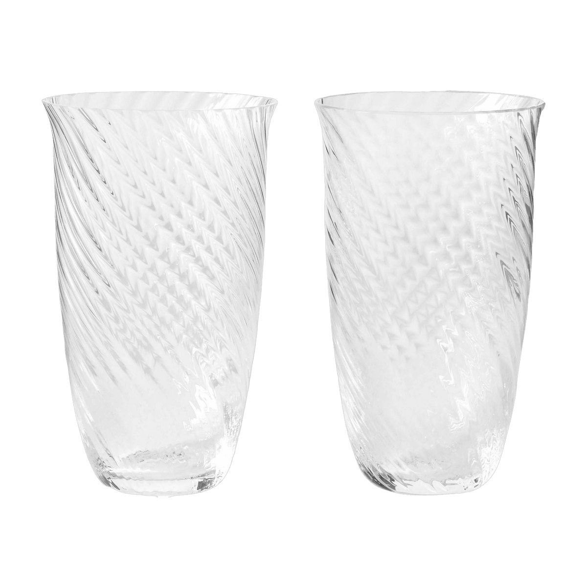 2 Petits verres à eau transparents Collect - &tradition - The Cool Republic