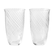 2 Petits verres à eau transparents Collect - &tradition - The Cool Republic