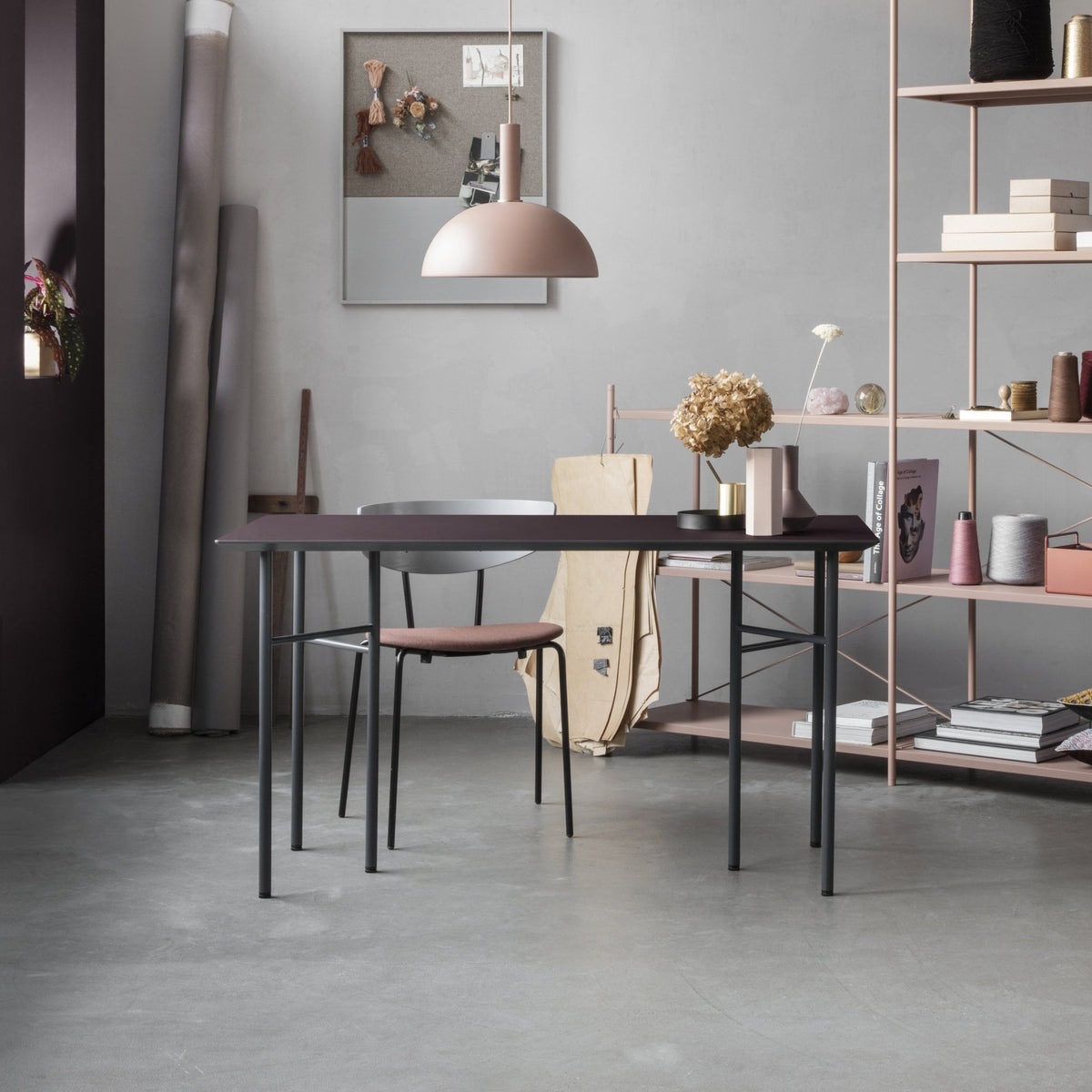 2 Pieds de table noirs W68 Mingle - Ferm Living - The Cool Republic