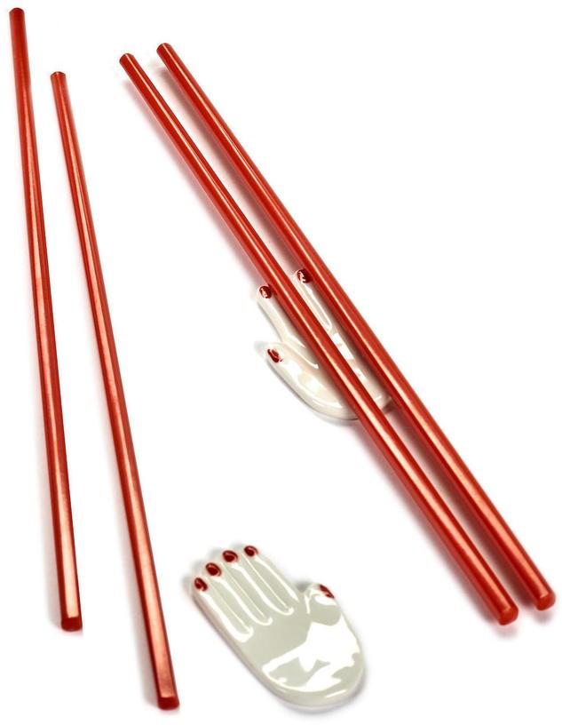 2 Pose - baguettes et 4 baguettes Table nomade - Serax - The Cool Republic