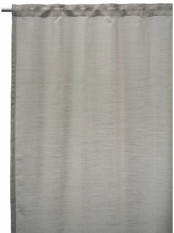 2 Rideaux marron - gris Plain - House Doctor - The Cool Republic