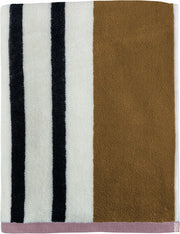 2 Serviettes de bain 40 x 60 cm tobacco Boudoir - Mette Ditmer - The Cool Republic