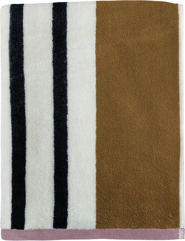 2 Serviettes de bain 40 x 60 cm tobacco Boudoir - Mette Ditmer - The Cool Republic