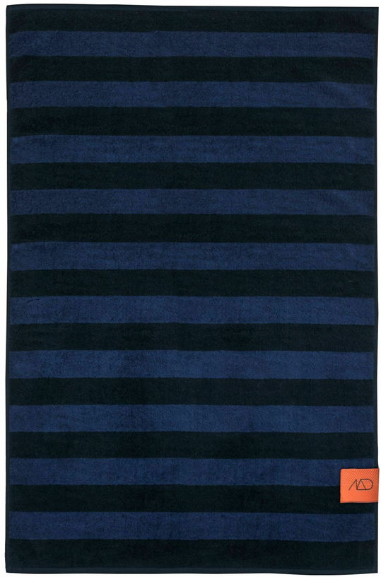 2 Serviettes rayées bleu et noir 35 x 55 cm Aros - Mette Ditmer - The Cool Republic