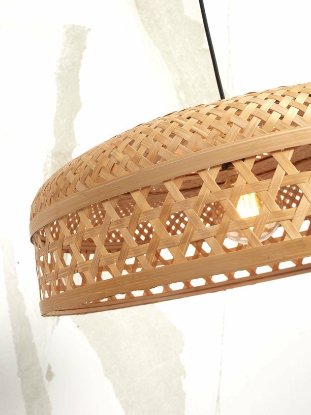2 Suspensions en bambou naturel 60/40 cm Ubud - Good & Mojo - The Cool Republic