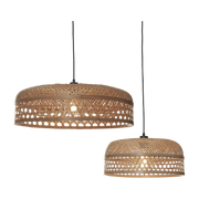 2 Suspensions en bambou naturel 60/40 cm Ubud - Good & Mojo - The Cool Republic