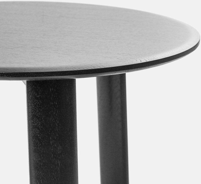 2 tables basses en chêne noir 50 et 60 cm Alle - Hem - The Cool Republic