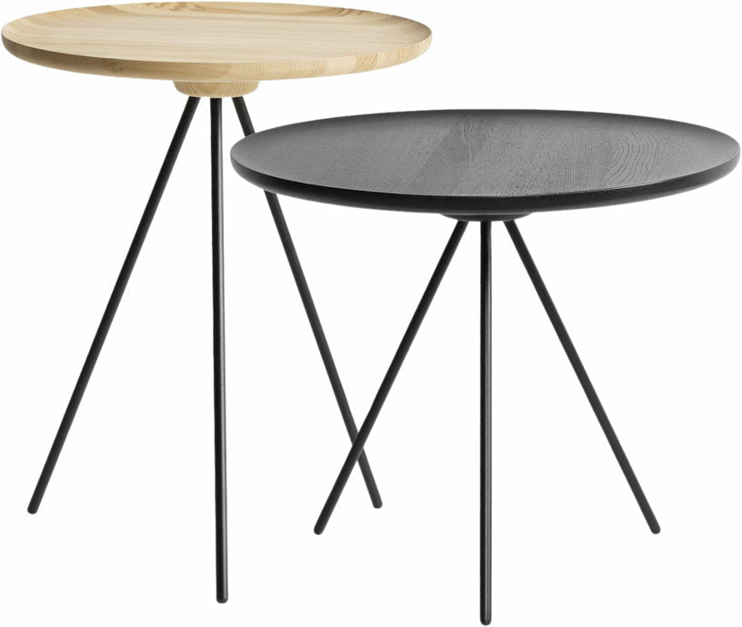 2 tables basses en frêne Ash&Black Key - Hem - The Cool Republic