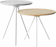 2 tables d'appoint en frêne White&Ash Key - Hem - The Cool Republic