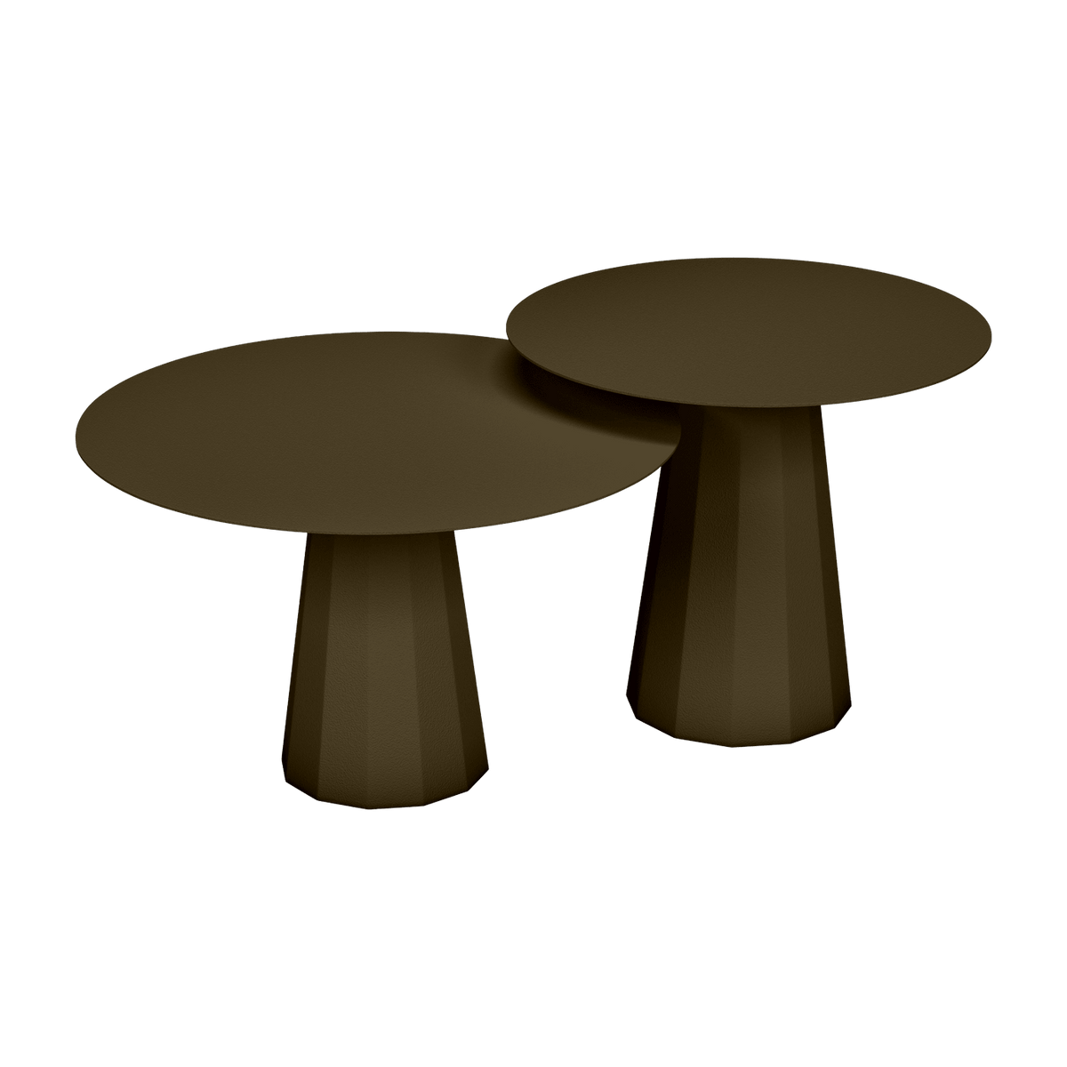 2 Tables gigognes bronze Ankara - Matière Grise - The Cool Republic