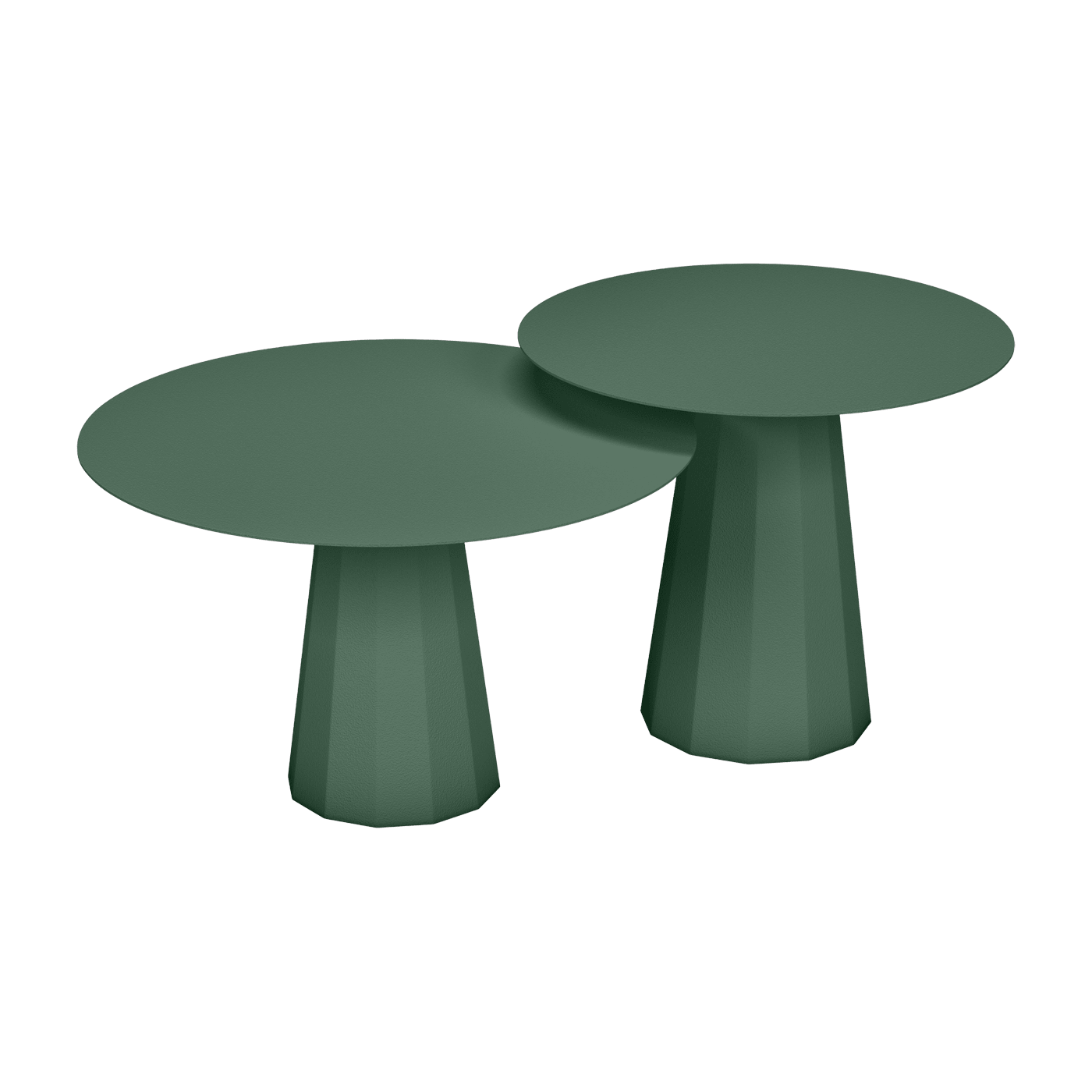 2 Tables gigognes olive Ankara - Matière Grise - The Cool Republic