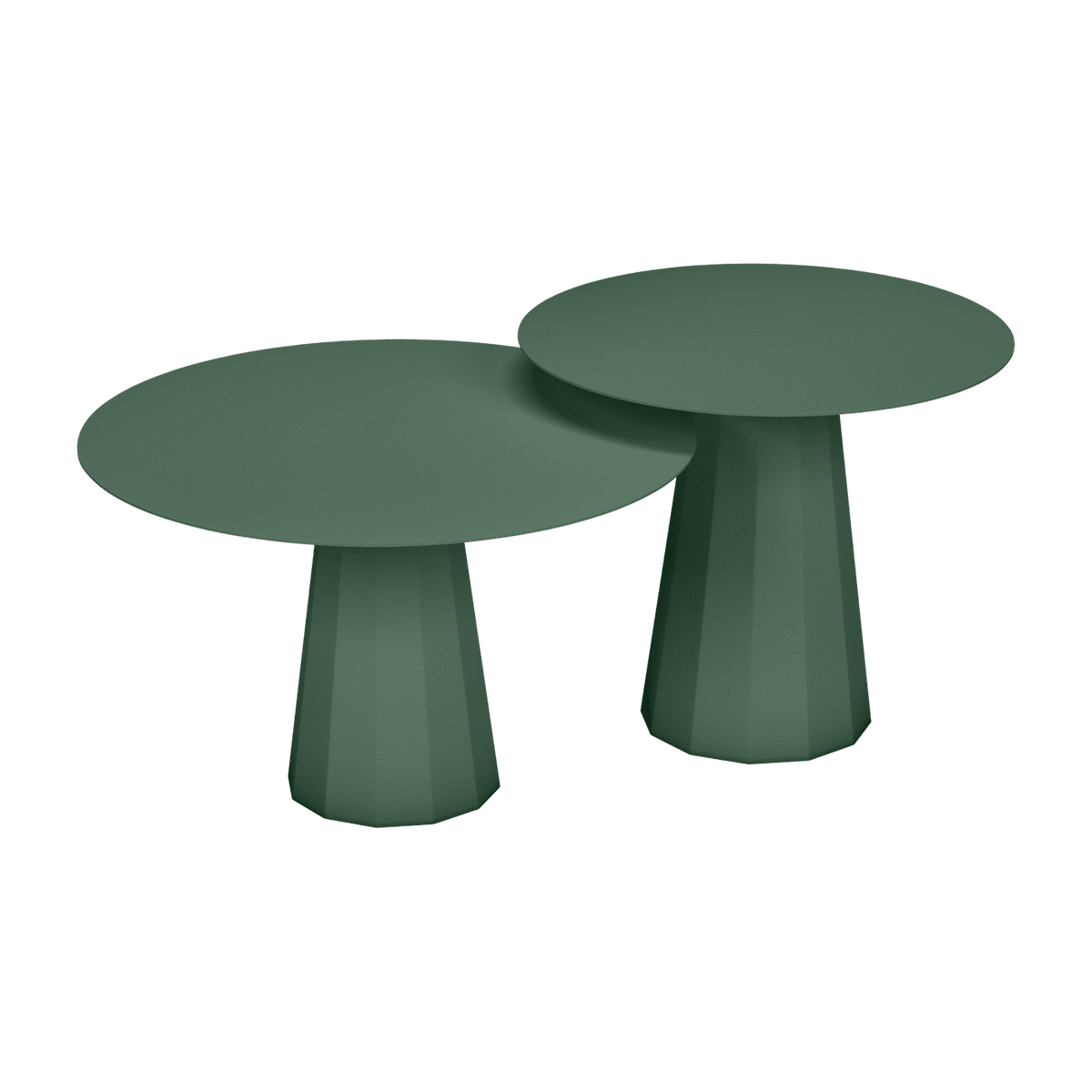 2 Tables gigognes olive Ankara - Matière Grise - The Cool Republic