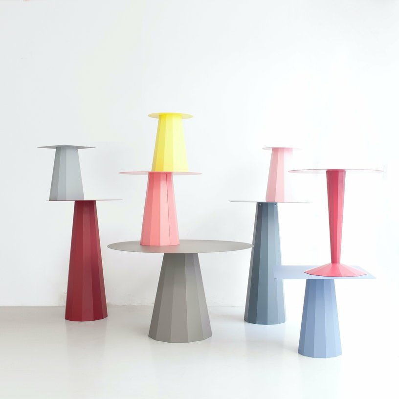 2 Tables gigognes olive Ankara - Matière Grise - The Cool Republic