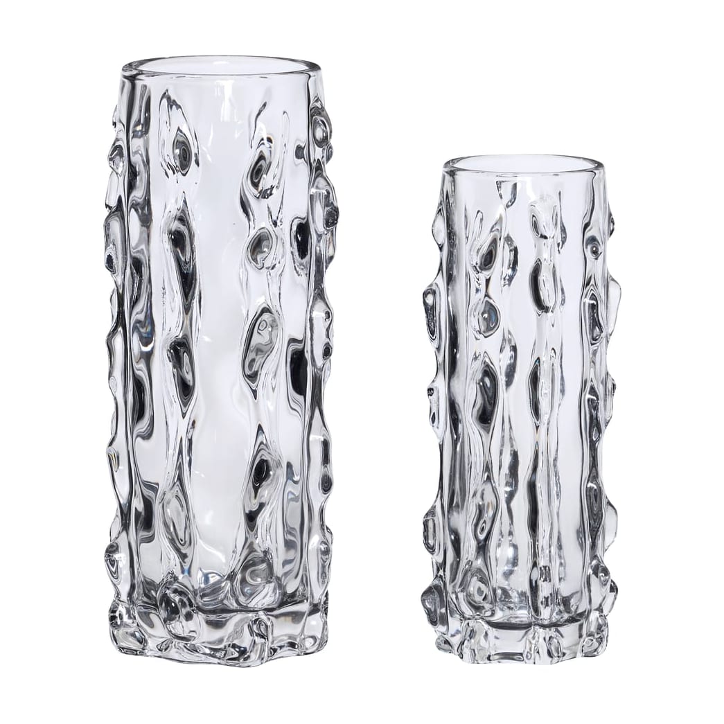 2 Vases en verre transparent 25cmet29cm Kawa - Hübsch — vue 7