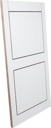 Weißer Klappstuhl 75 x 45 cm Fläpps - Ambivalenz