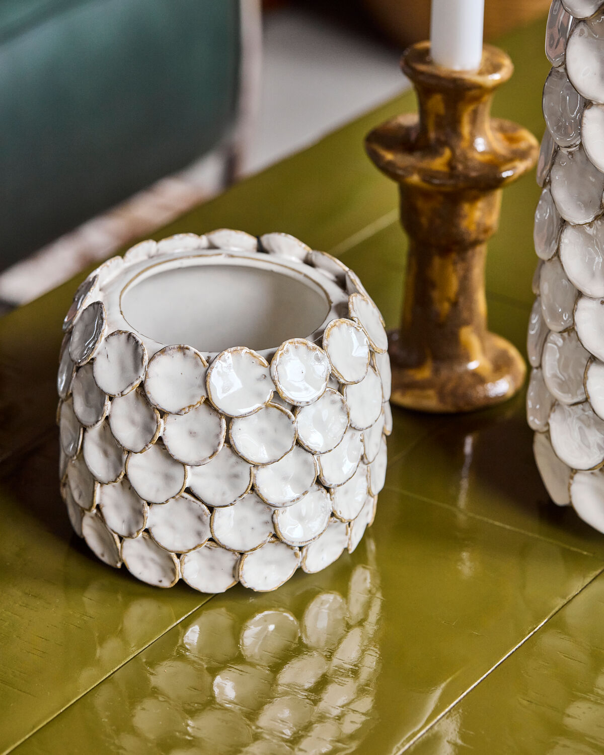 Vase Dot bianco - House Doctor