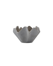 Porte-bougie chauffe-plat en pierre gris 17x9,5cm Vaso - House Doctor