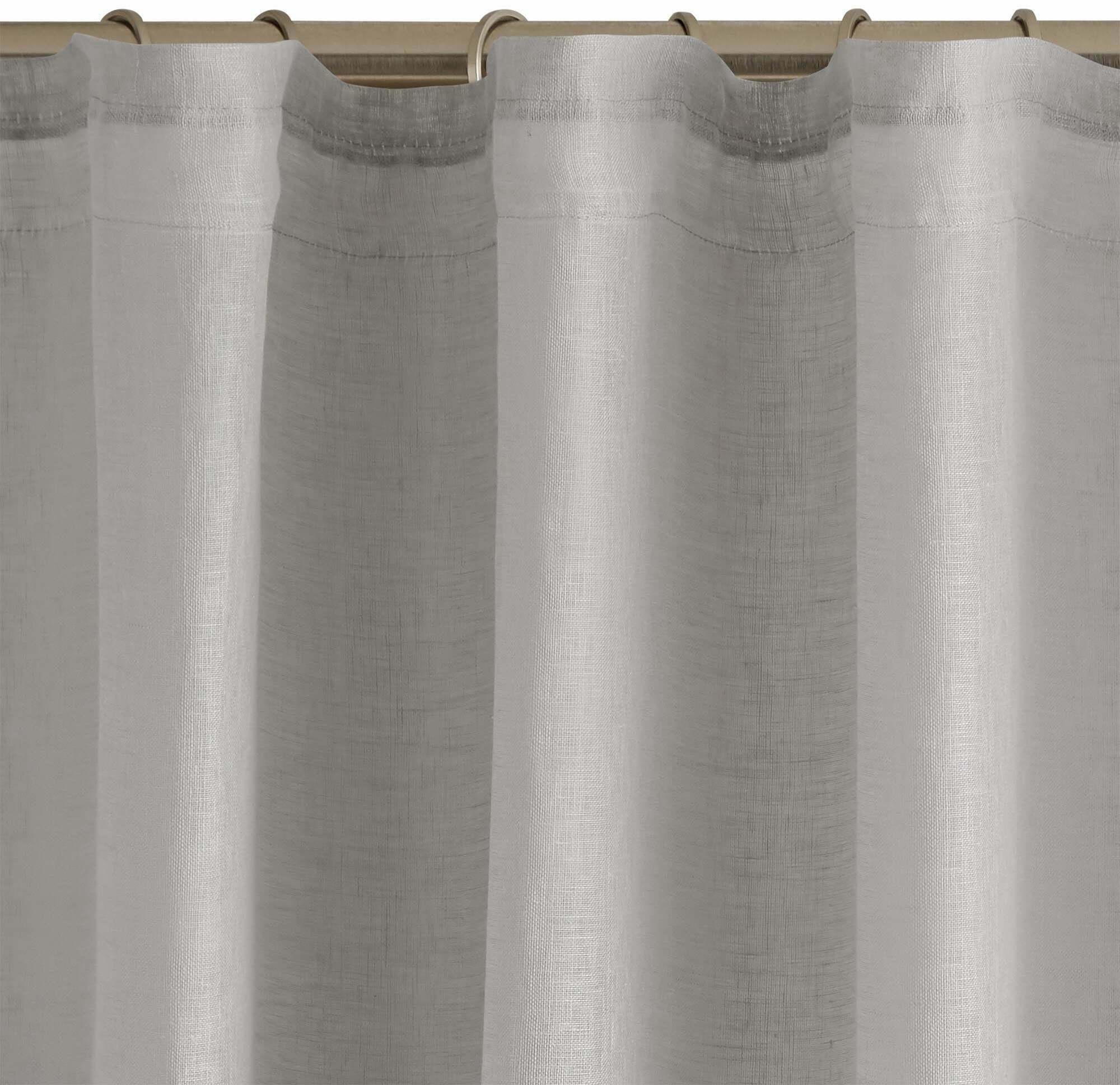 Voilage À Galon Fronceur Shadow Gris Clair - Madura — 210731.jpg