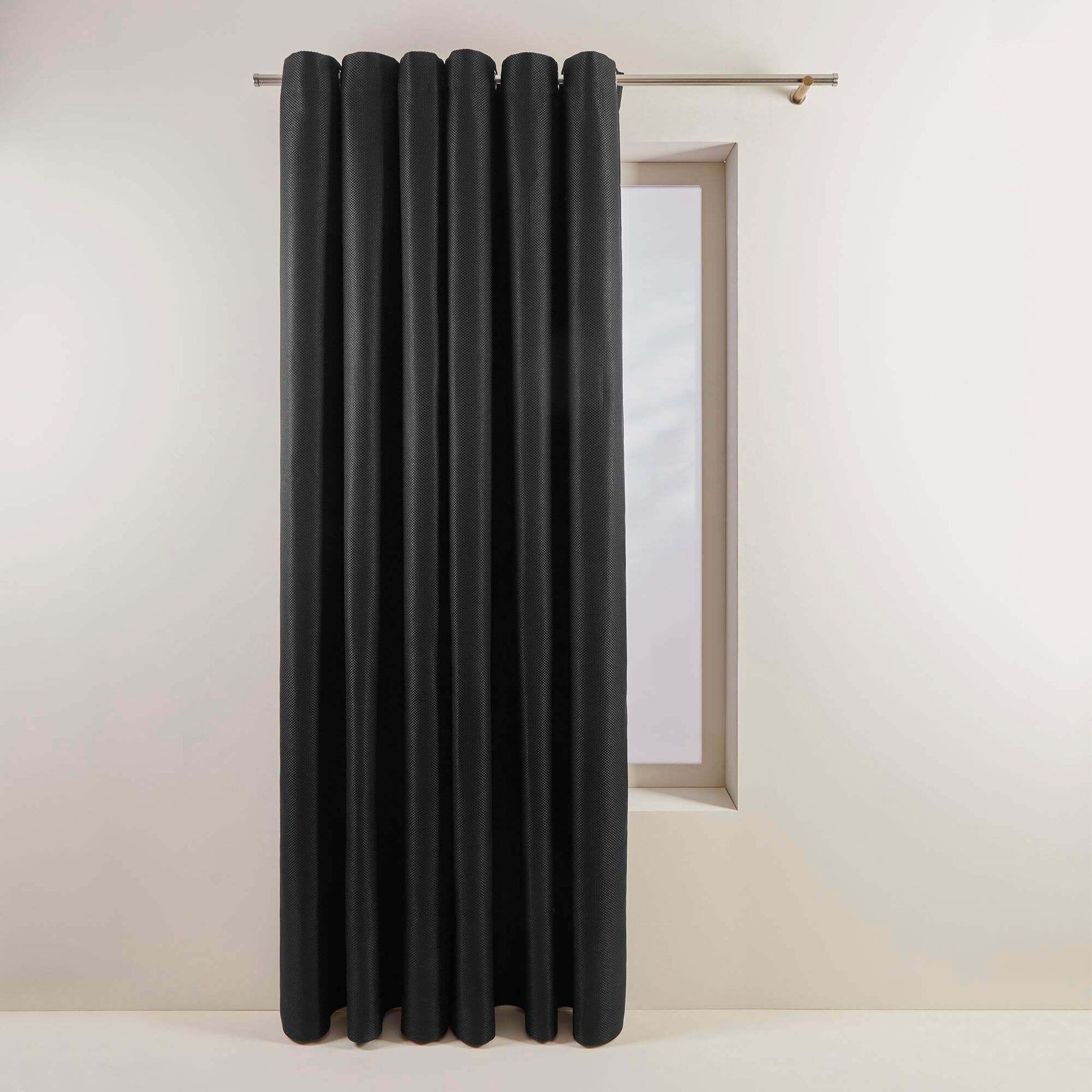 Rideau À Oeillets Coconut Noir - Madura — 211258.jpg