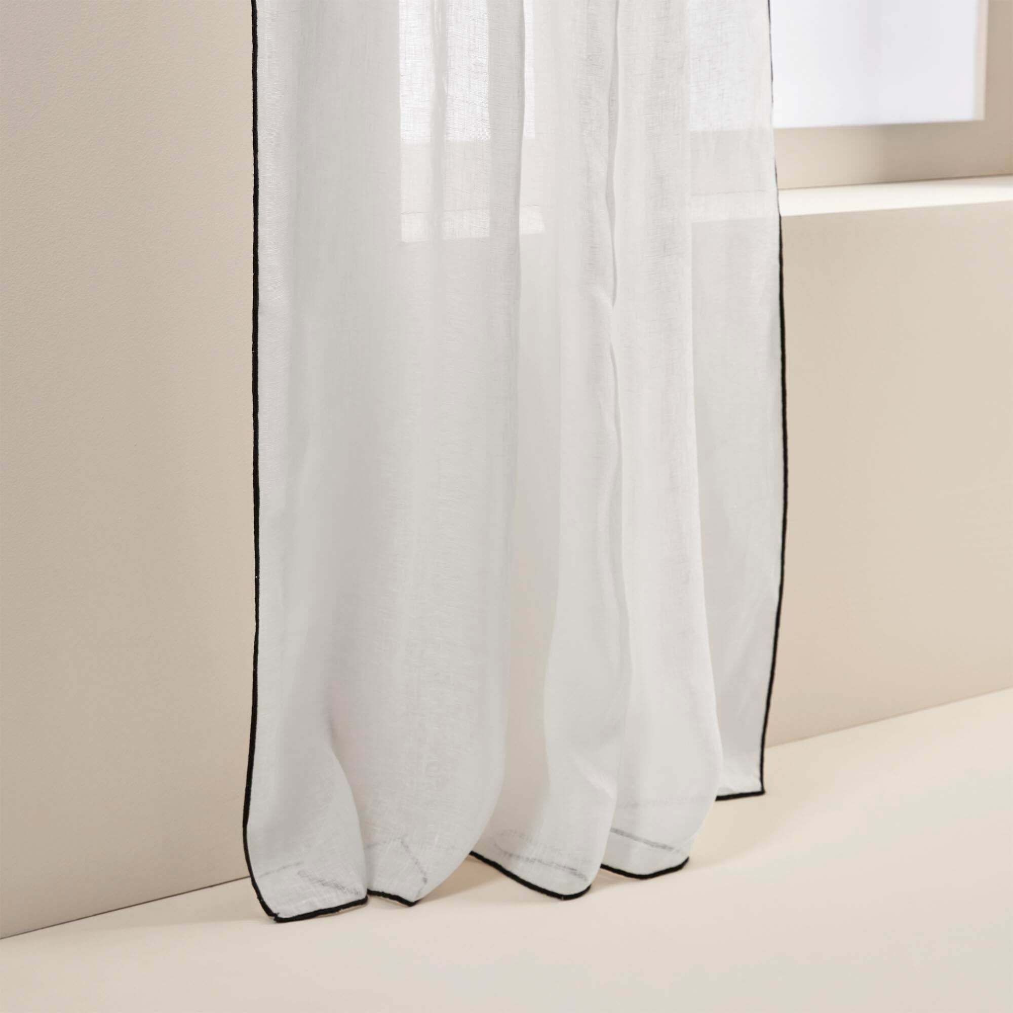 Voilage Panneau Shadow Blanc Et Noir - Madura — 211877.jpg