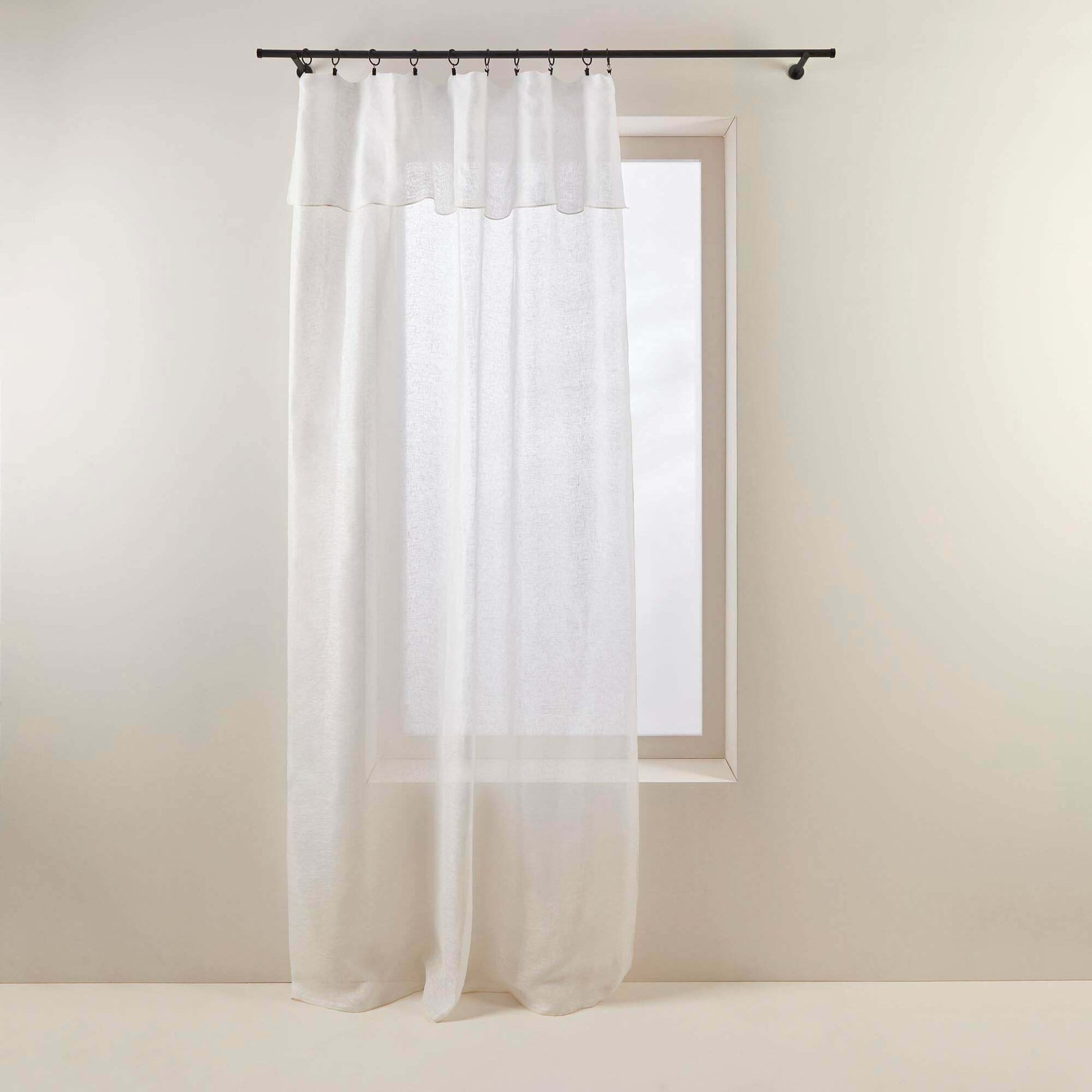 Voilage Panneau Shadow Blanc Et Naturel - Madura — 211879.jpg
