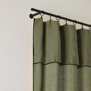 Panneau Carlina Kaki Et Bourdon Noir - Madura — 212197.jpg