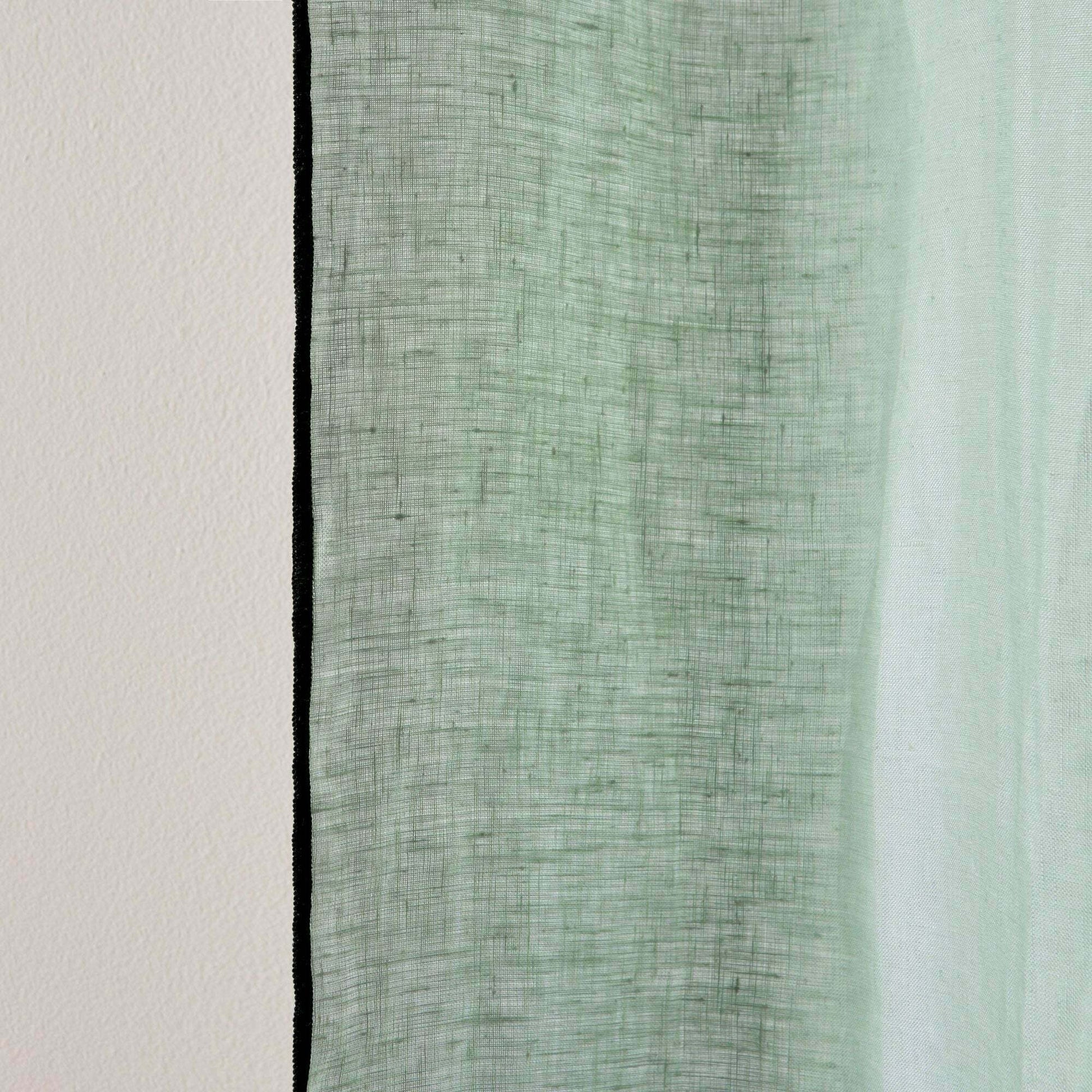 Panneau Carlina Vert Amande Et Bourdon Noir - Madura — 212224.jpg
