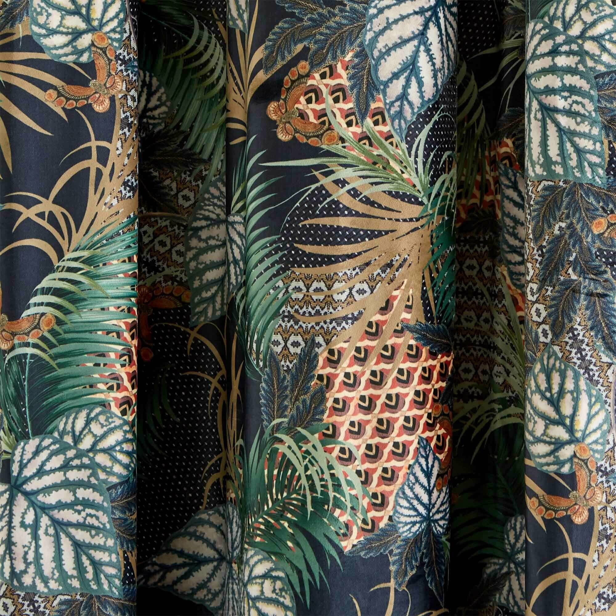 Rideau À Oeillets Dorés Gualpa Multicolore - Madura — 212358.jpg