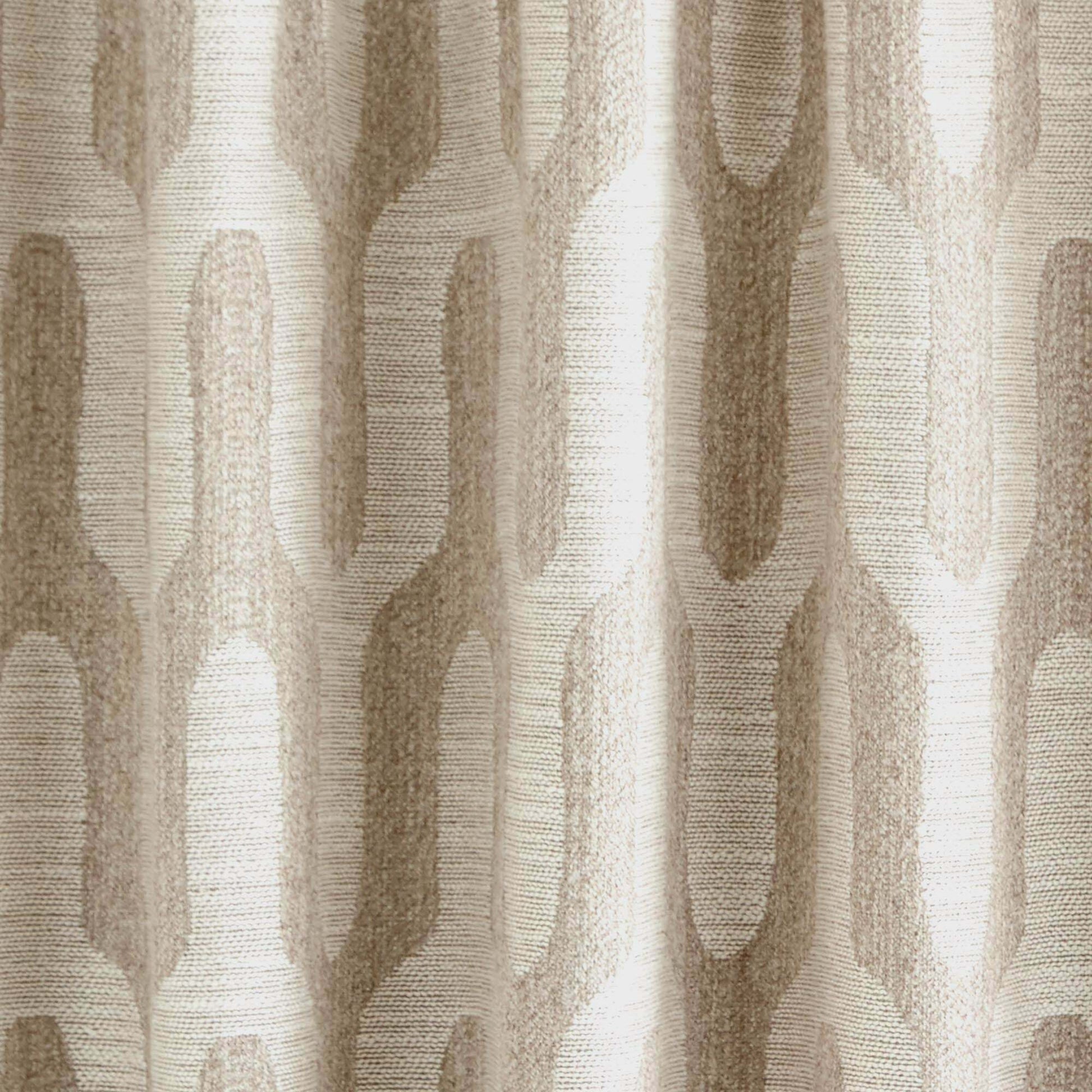 Rideau À Ruban Fronceur Marcus Beige Doré - Madura — 212431.jpg