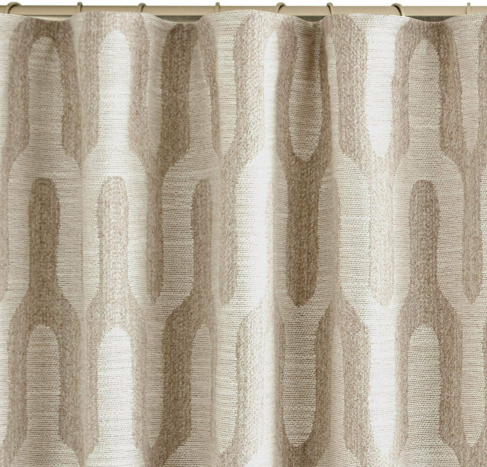 Rideau À Ruban Fronceur Marcus Beige Doré - Madura — 212434.jpg