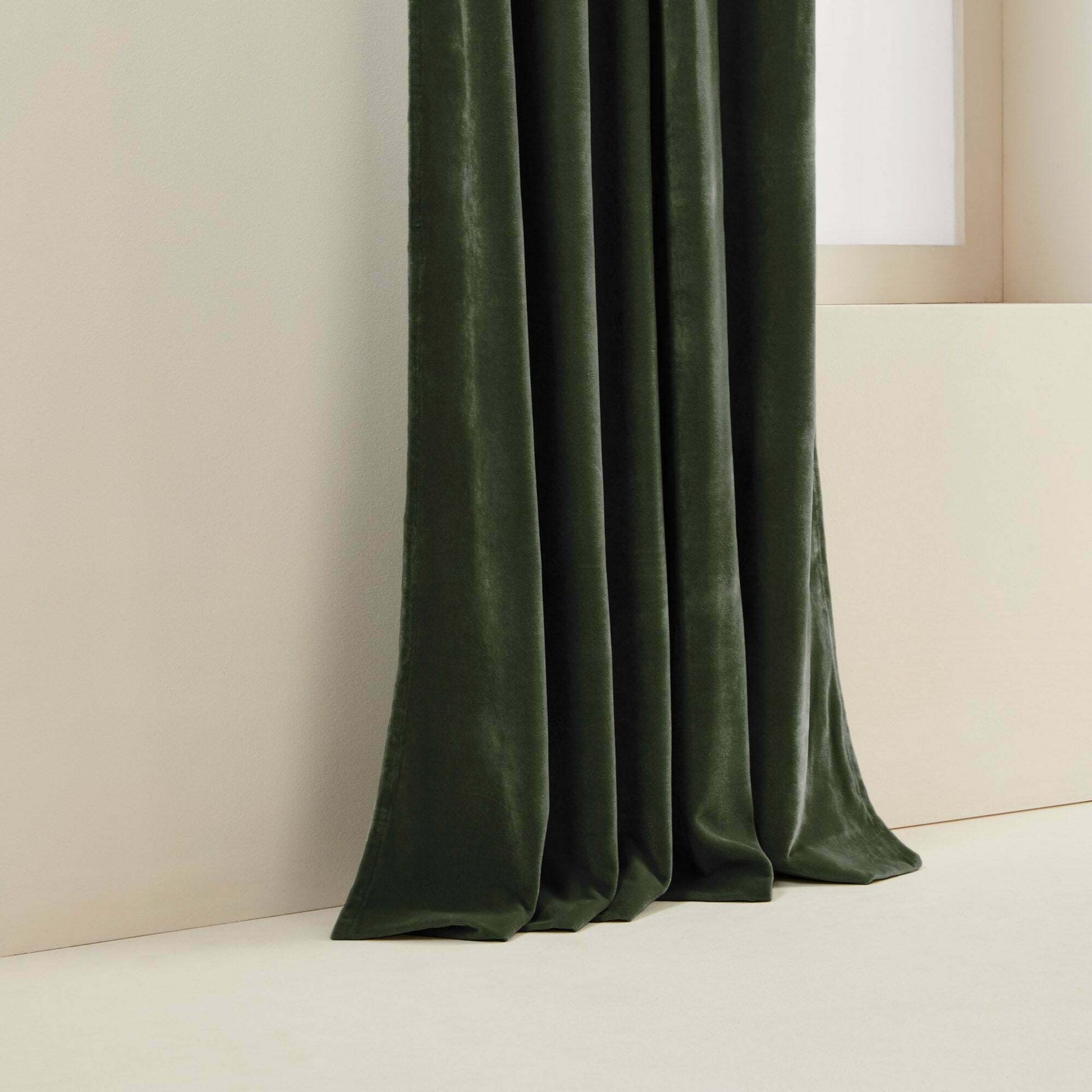 Rideau À Ruban Fronceur Dario Vert Kaki - Madura — 212465.jpg