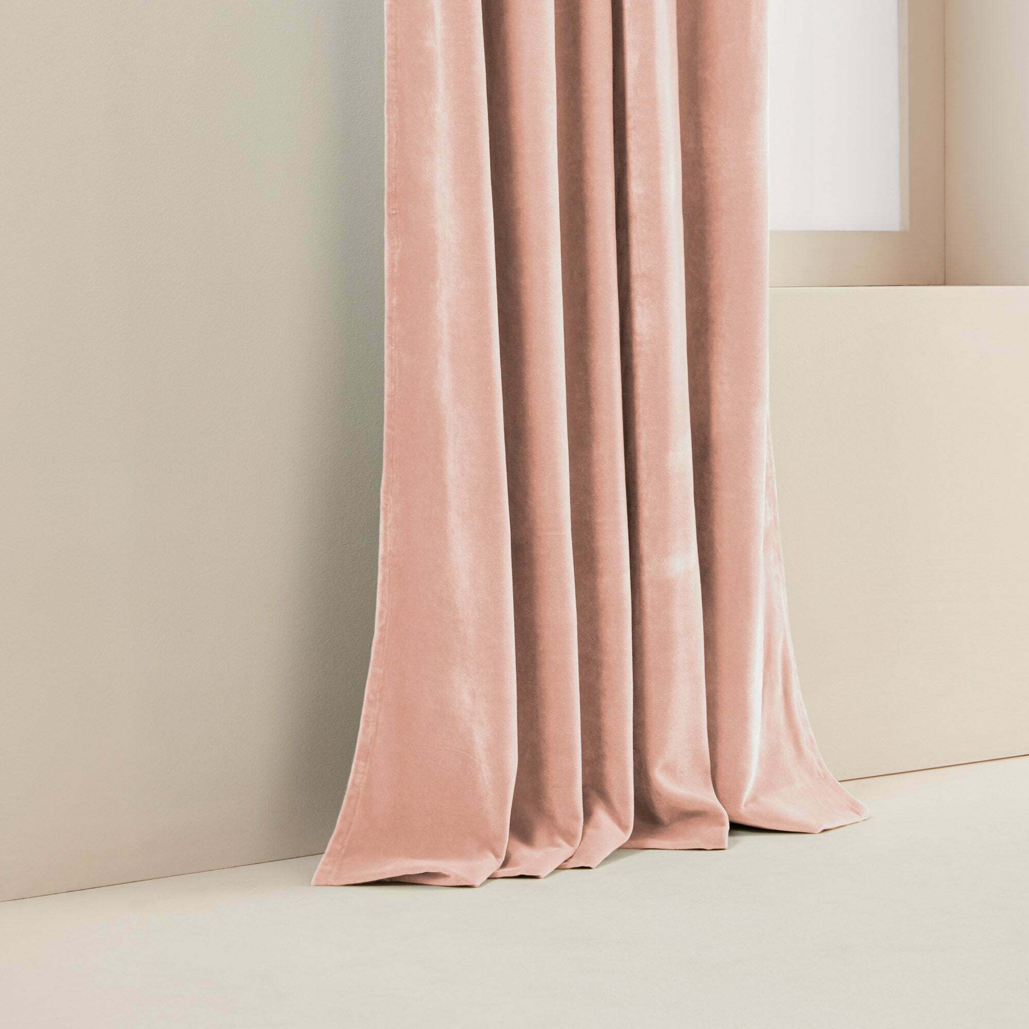 Rideau À Ruban Fronceur Dario Rose Poudré - Madura — 212480.jpg