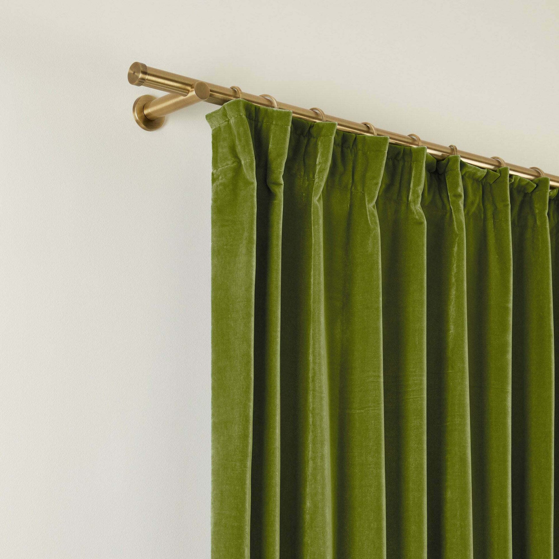 Rideau À Ruban Fronceur Dario Vert Olive - Madura — 212493.jpg
