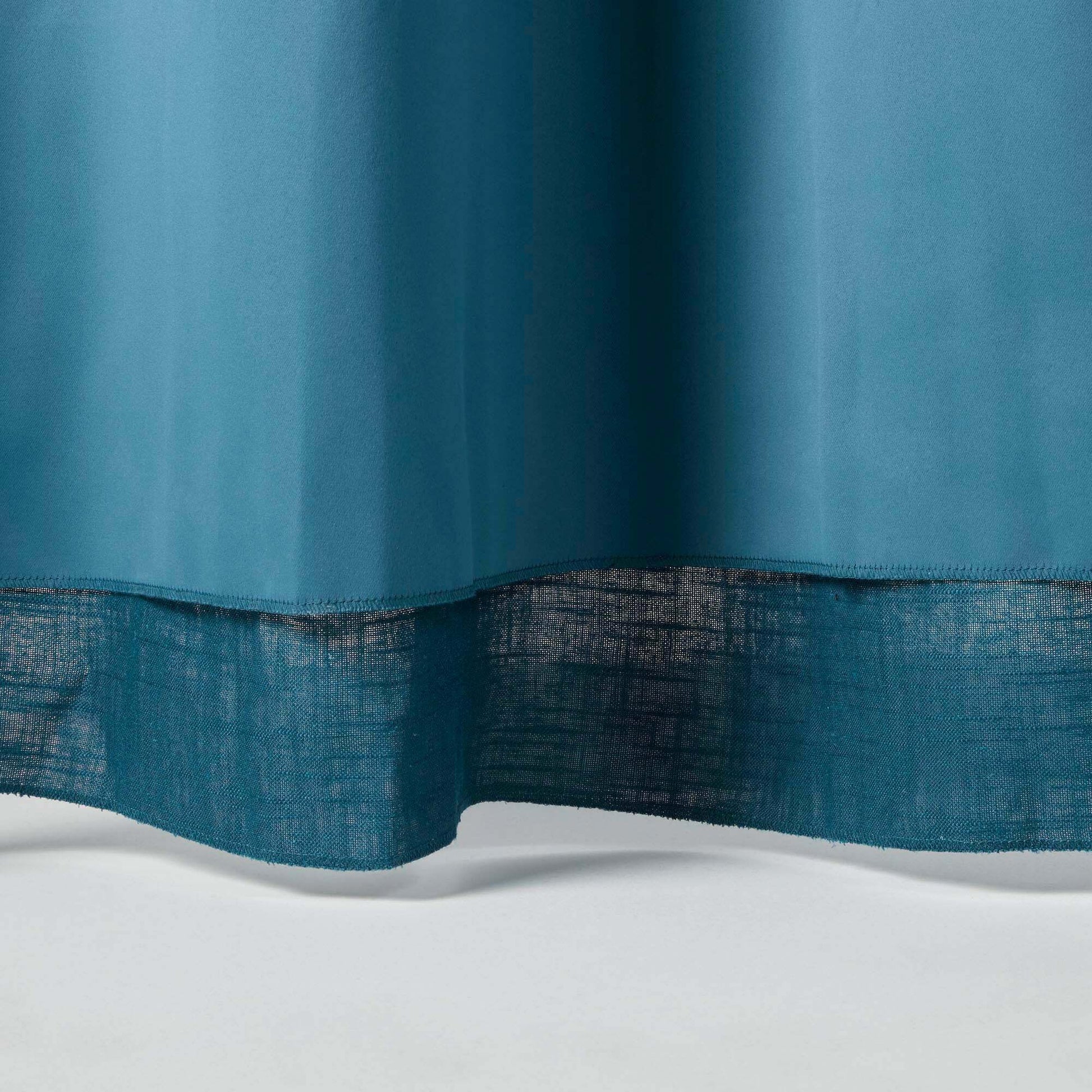Rideau Oeillets Doublé Occultant Bellavista Bleu Lagon - Madura — 212683.jpg