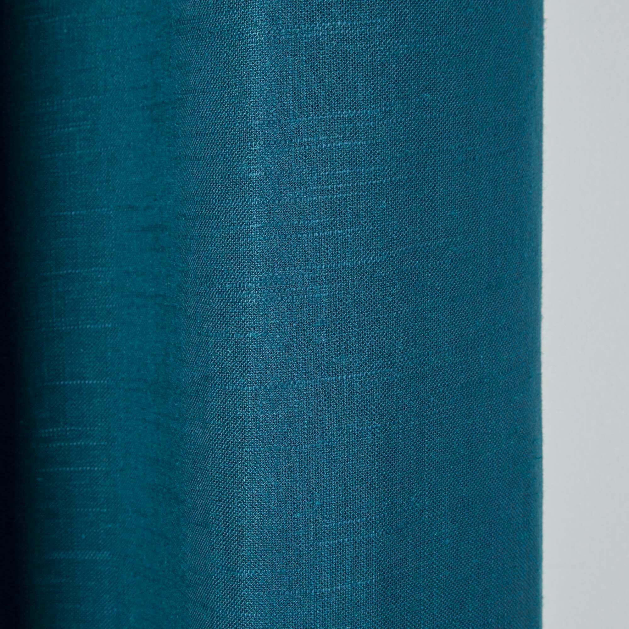 Rideau Oeillets Doublé Occultant Bellavista Bleu Lagon - Madura — 212686.jpg