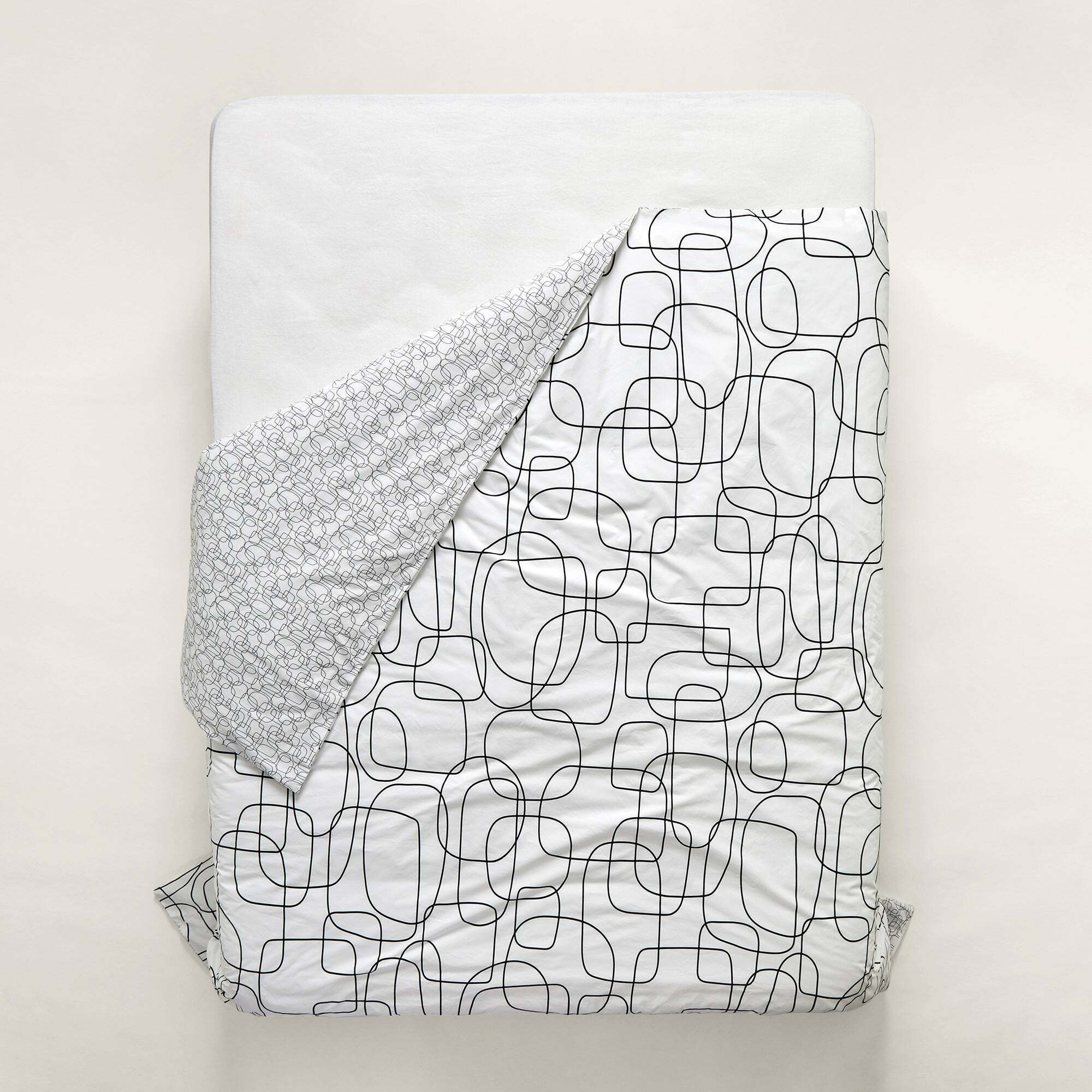 Housse De Couette Ariana Blanc Et Noir - Madura — 213441.jpg
