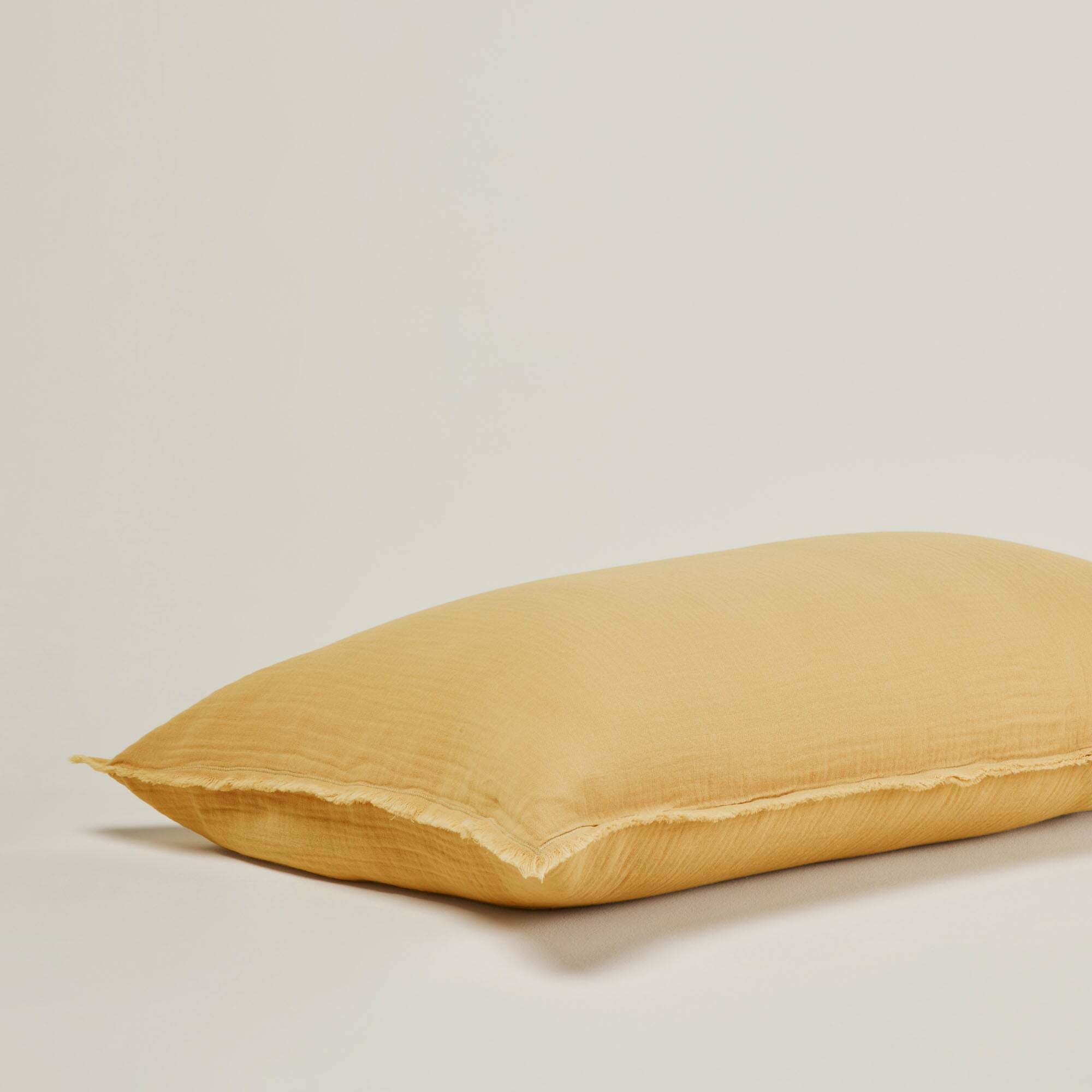 Lot De 2 Taies D'oreiller Lou Jaune Paille - Madura — 213507.jpg