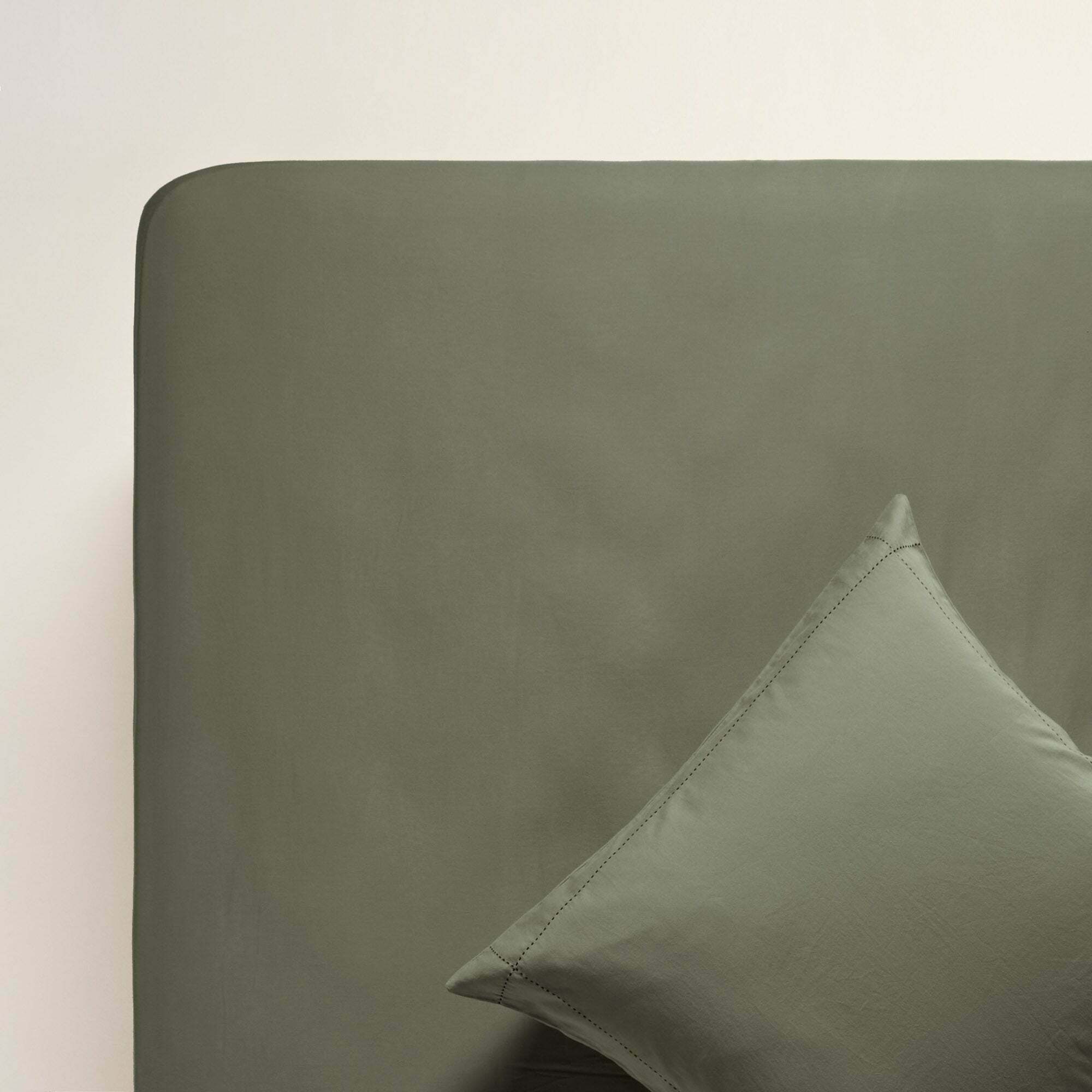 Drap Housse Anouk Kaki Grisé - Madura — 213569.jpg