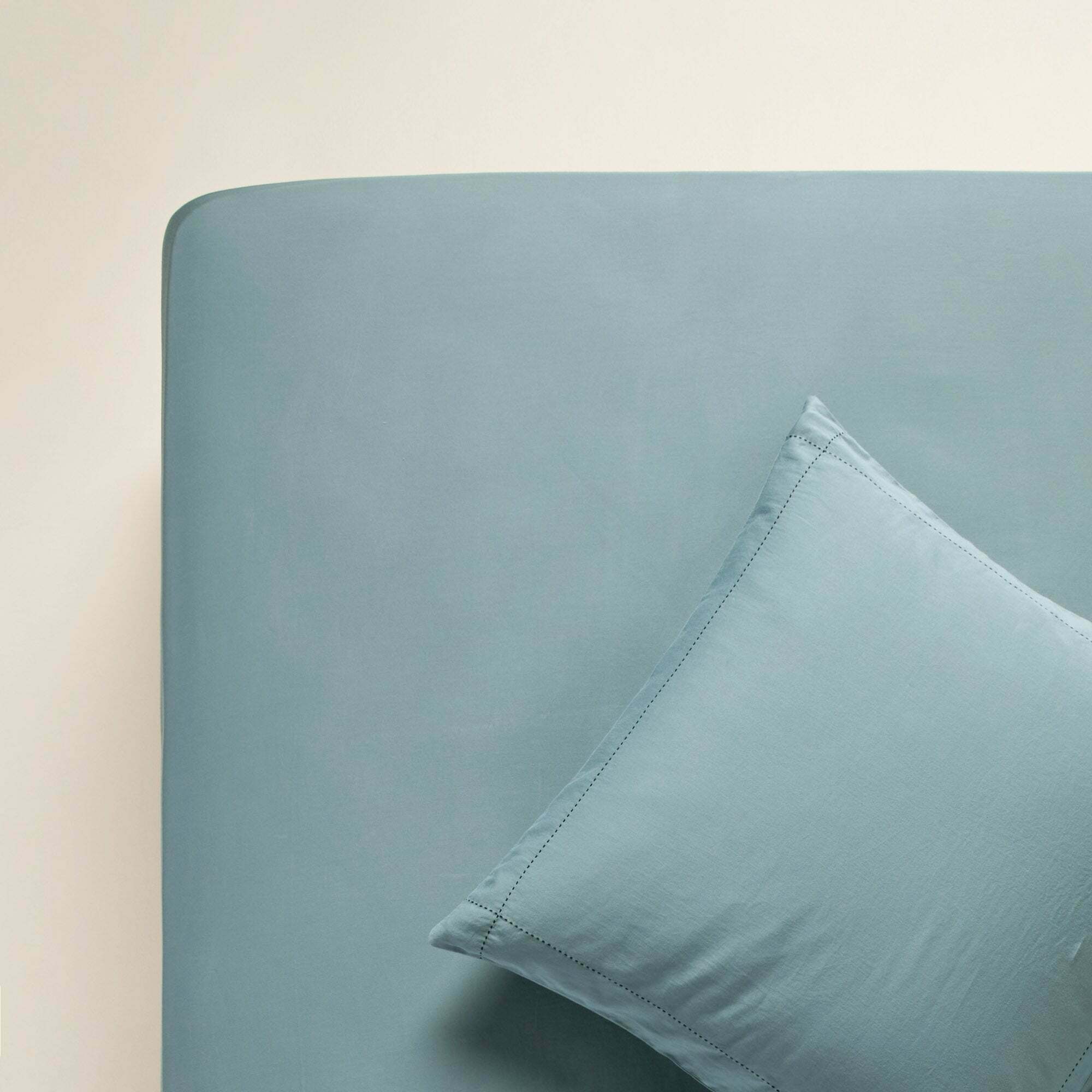 Drap Housse Anouk Vert De Gris - Madura — 213578.jpg